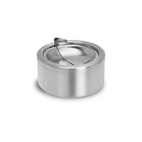 Настільна попільничка Champ Metal Round Ashtray 12 см Сріблястий (40519026)