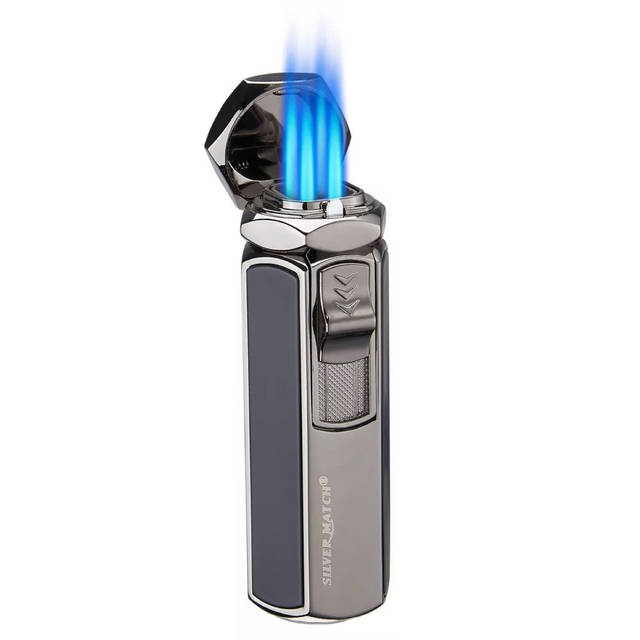 Зажигалка газовая четыре турбо горелки Silver Match Rome 4 Jet Flames Черная глянцевая (40674357DRI) (ID#1833749940), цена: 1107 ₴, купить на Prom.ua Зажигалка газовая четыре турбо горелки Silver Match Rome 4 Jet Flames Черная глянцевая (40674357DRI) (ID#1833749940), цена: 1107 ₴, купить на Prom.ua