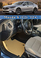 ЕВА коврики Mazda 6 GJ 2012+. EVA ковры Мазда 6
