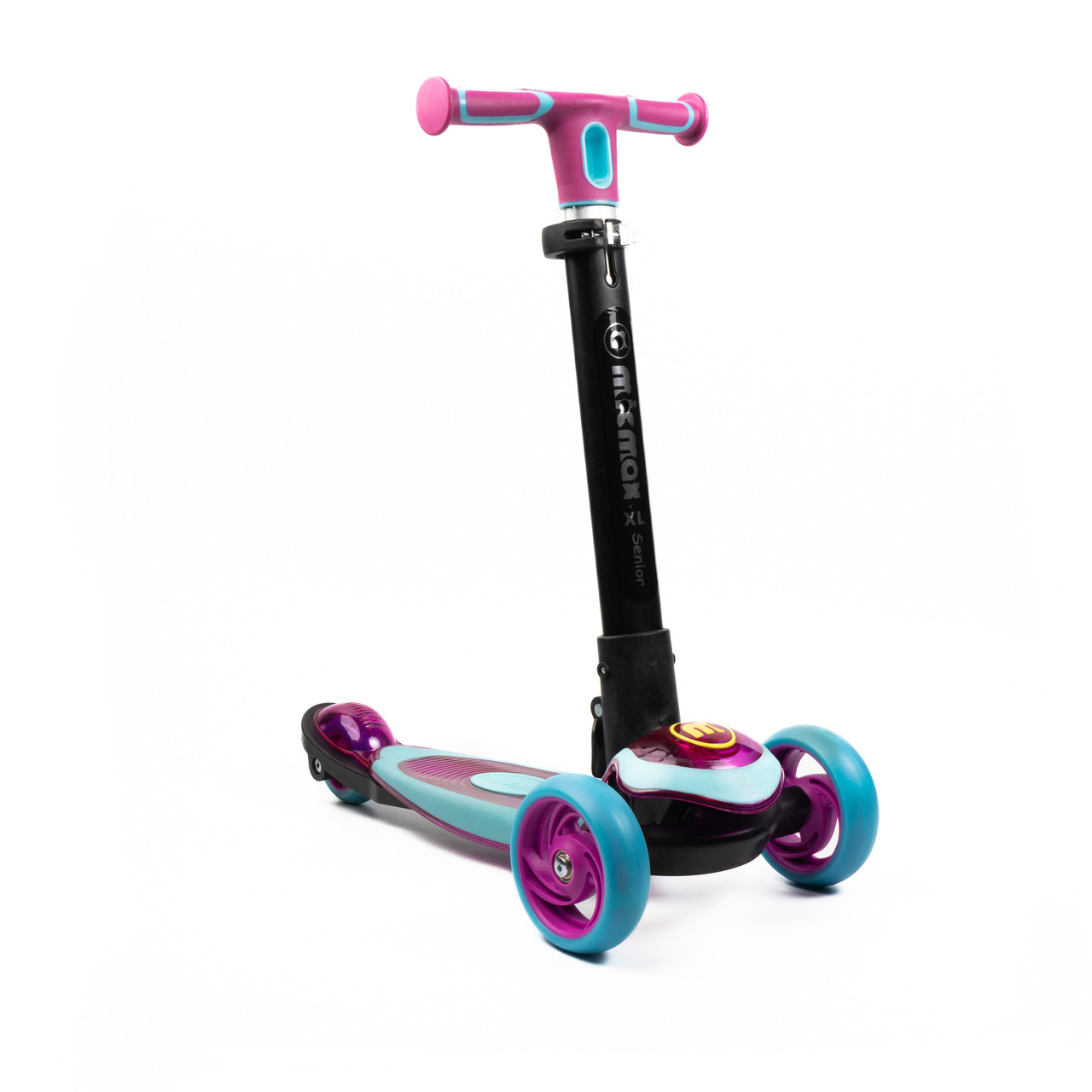 Самокат дитячий триколісний складний iTrike MAXI JR 3-060-24-P самокат для дітей Рожевий Люкс качество!+, фото 1