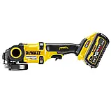 Шліфмашина кутова — болгарка акумуляторна безщіткова DeWALT DCG418NT, фото 3