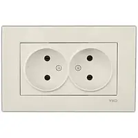 Розетка 2 viko meridian | Сравнить цены и купить на Prom.ua