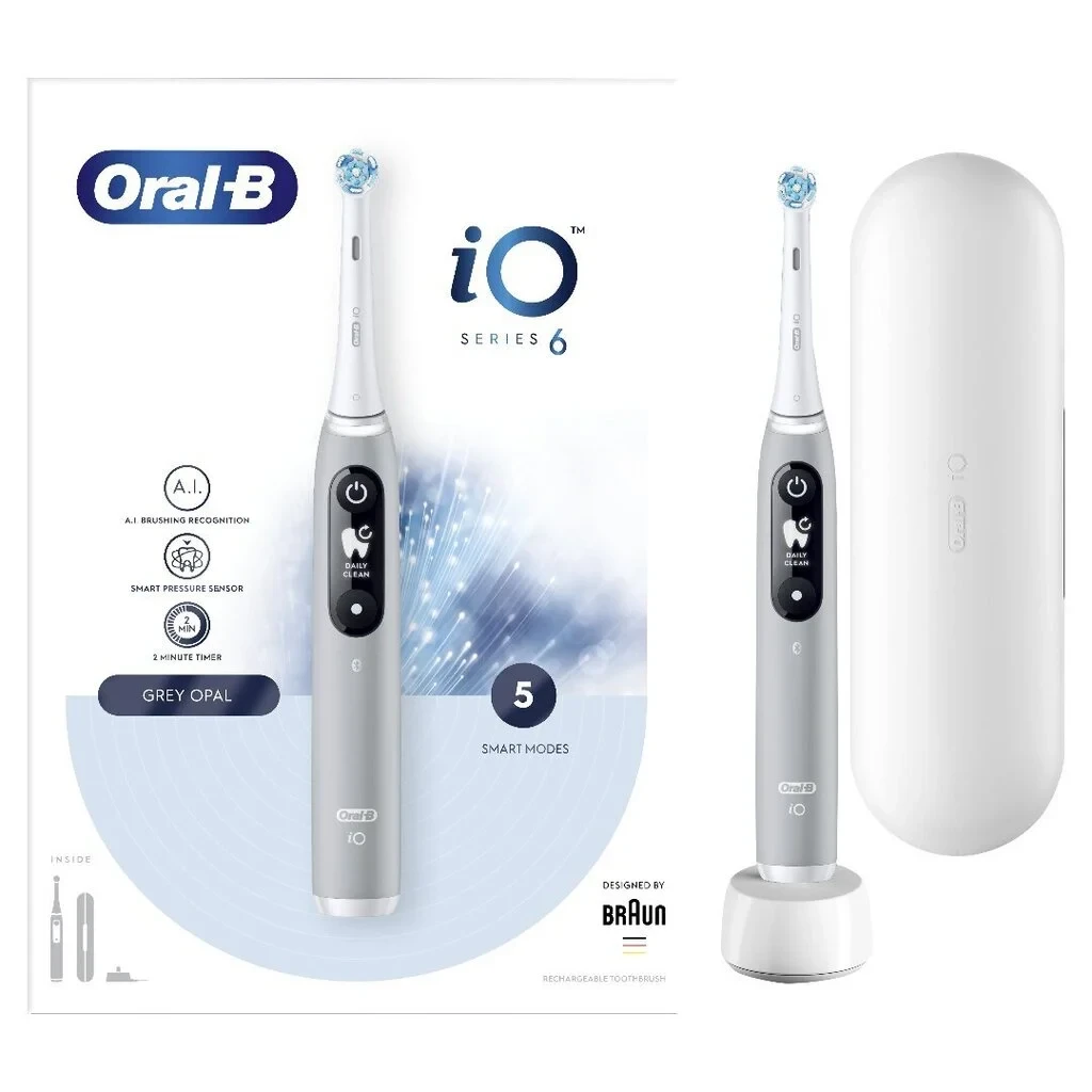 Електрична зубна щітка Braun Oral-B iO Series 6 Grey