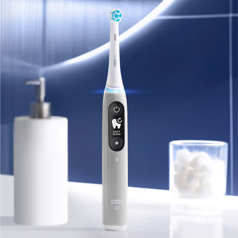 Электрическая зубная щетка Braun Oral-B iO Series 6 Grey - фото 4 - id-p1833794380