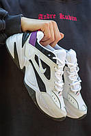 Модні кроссівки жіночі весна осінь Nike M2K Tekno White\Black\Pink. Класні жіночі кросси Найк М2 Текно., фото 11