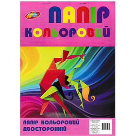 Папір кольоровий двосторонній A4 "Колорит-Тон" 9 кольорів БЦ-9дв