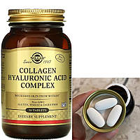 Гиалуроновая кислота Solgar Collagen Hyaluronic Acid Complex 30 таб Для суставов и связок