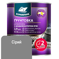 Ґрунтовка антикорозійна з модифікатором іржі (ПФ-010М) Корабельна 50 кг, Сірий