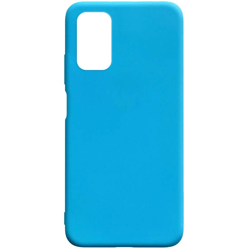 Чехол Silicone case Camera Protective для Xiaomi Mi 11T Blue (16) синий