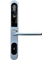 Электронный RFID замок для гостиниц, отелей и хостелов SEVEN LOCK SL-7737S silver
