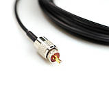 Кабель - RG 58 A/U Коаксіальний кабель Роз‘єми: UHF (Мale)/ PL259, BNC (Male), Довжина - 5 м., фото 3