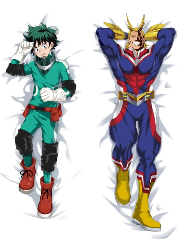 Дакімакура 150х50 см Изукі Мідорія Моя Героїчна Академія My Hero Academia Izuku Midoriy Подушка з наволочкою двостороння