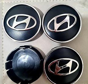 Ковпачок — заглушка колісного диска Hyundai 55/60 мм (к-т 4 шт.) рифлений. Ковпачки ступиць коліс