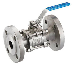 Крани кульові фланцеві трехскладові Ball Valve