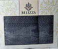 Сірий набір рушників із двох штук, лазне та для обличчя, Belizza home, Туреччина, фото 3