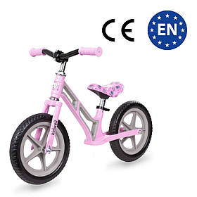 Біговел для дівчинки від 2-х років Kidwell COMET PINK Велобіг COMET PINK