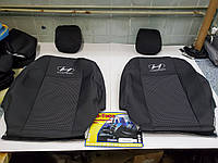 Чехлы на сиденья в авто, модельные, авточехлы HYUNDAI Getz с 2002 г. Деленная спина