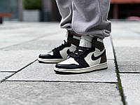 Кроссовки женские Air Jordan 1 Retro High "Dark Mocha" / 555088-105