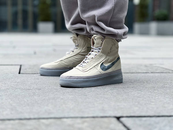 Nike air force 1 shell cream cheap