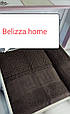Коричневий набір рушників із двох штук, Belizza home, Туреччина, фото 3