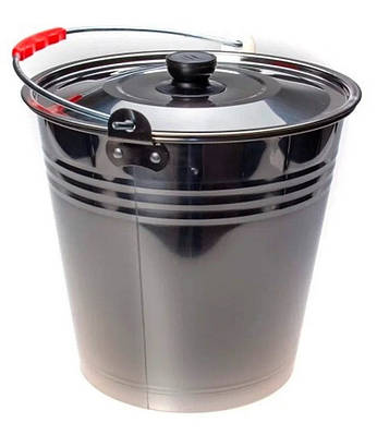 Ведро из нержавеющей стали 10 л - купить недорого на Prom.ua: цены ...