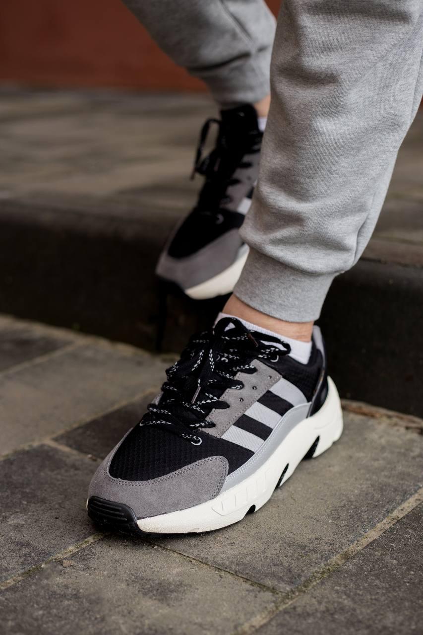 Модне чоловіче взуття Adidas ZX 22 Boost. Зручні чоловічі кроссівки Адідас ЗХ 22 Буст., фото 1