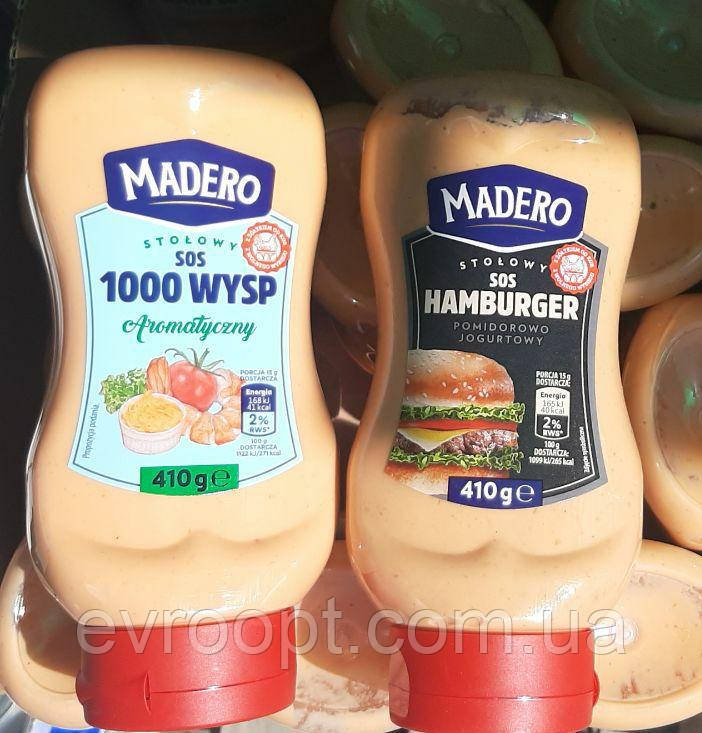 Соус Madero Hamburger, 1000 Wusp 410 г, фото 1