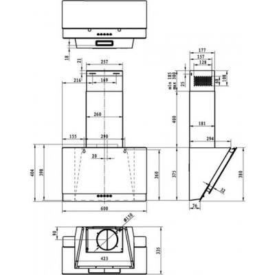 Вытяжка кухонная Gorenje WHI629EB - фото 5 - id-p1833811284