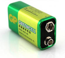 Батарейка Крона (6F22) GP GREENCELL 9V