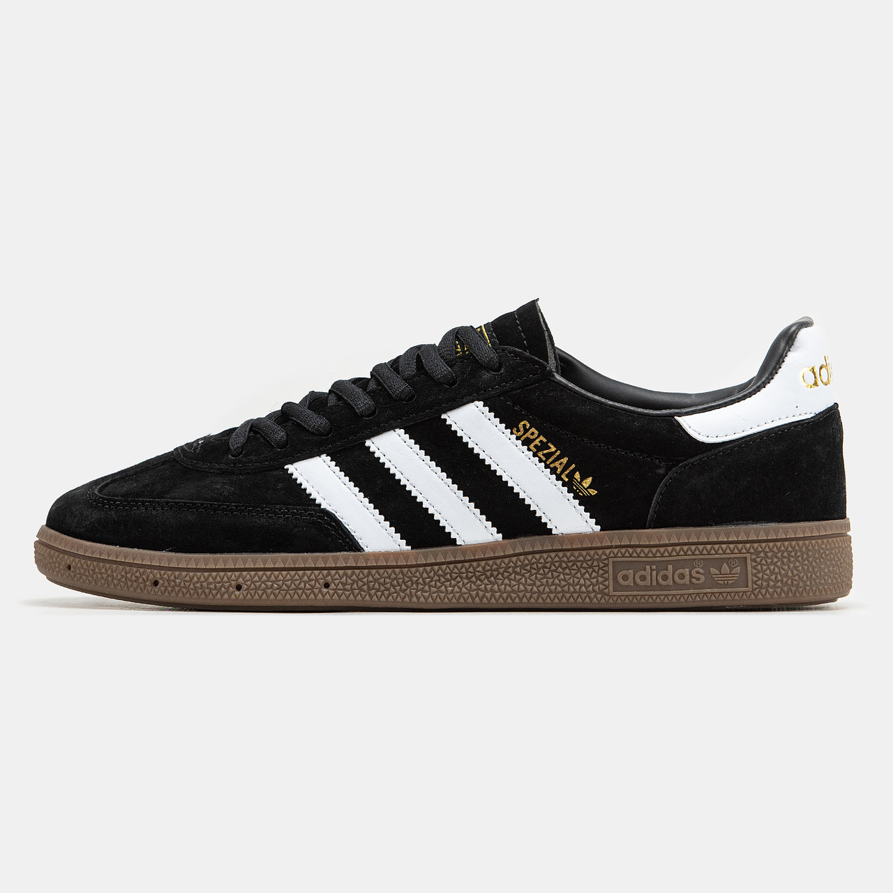 Чоловічі Кросівки Adidas Spezial Handball Black White / Адидас Спешл Гандбол Чорні з Білим