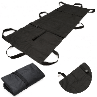 Тактические бескаркасные носилки (180х70см), до 150кг / Полевые носилки / Эвакуационные мягкие носилки