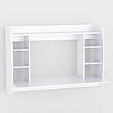 Комп'ютерний стіл настінний IdealMebel КС-9, навісний стіл для ноутбука, фото 2