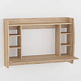 Комп'ютерний стіл настінний IdealMebel КС-9, навісний стіл для ноутбука, фото 3