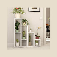 Стелаж під квіти IdealMebel ІК-30, стелаж для книг, стелаж для будинку, стелаж для декора, полиці для іграшок