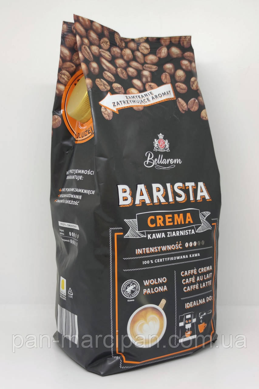 Кава зернова Bellarom Barista Crema 1кг Німеччина, фото 1