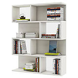 Полиця навісна на стіну IdealMebel Тренд 27, книжкова полиця, декоративна полиця в кімнату, будинок., фото 2