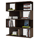 Полиця навісна на стіну IdealMebel Тренд 27, книжкова полиця, декоративна полиця в кімнату, будинок., фото 4