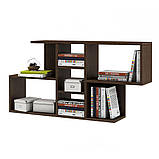 Полиця навісна на стіну IdealMebel Тренд 28, книжкова полиця, декоративна полиця в кімнату, будинок., фото 4