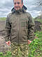Куртка тактична демісезонна Softshell Хакі, фото 2