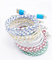 Светодиодный кабель для зарядки Micro USB 1 м