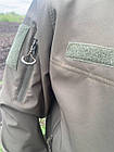 Куртка тактична демісезонна Softshell Хакі, фото 10