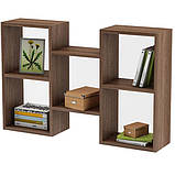 Полиця навісна на стіну IdealMebel Куб 10, книжкова полиця, декоративна полиця в кімнату, будинок., фото 3