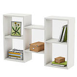 Полиця навісна на стіну IdealMebel Куб 10, книжкова полиця, декоративна полиця в кімнату, будинок., фото 4