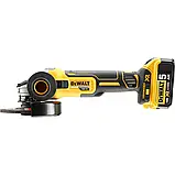 Шліфмашина кутова — болгарка акумуляторна безщіткова DeWALT DCG406N, фото 5