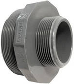 Муфта-перехідник із двостор. рід. різ. PVC PN 16 D.2 1/2x1 1/4"