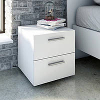Тумба приліжкова IdealMebel ІПКТ-18, тумбочка приліжкова з висувними ящиками, тумба в спальню