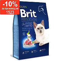 Brit Premium by Nature Cat Sterilized Lamb сухой корм для стерилизованных котов с ягненком 8 кг