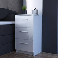 Тумба приліжкова IdealMebel ІПКТ-12, тумбочка приліжкова з висувними ящиками, тумба в спальню