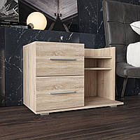 Тумба приліжкова IdealMebel ІПКТ-13, тумбочка приліжкова з висувними ящиками, тумба в спальню