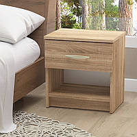Тумба приліжкова IdealMebel ІПКТ-14, тумбочка приліжкова з висувним ящиком, тумба в спальню